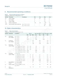 XC7SH02GV Datasheet Page 4