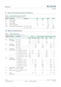 XC7SH04GV Datenblatt Seite 4