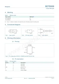 XC7SH08GW Datasheet Page 2