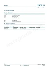 XC7SH14GW Datasheet Page 12