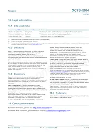 XC7SHU04GW Datasheet Page 13