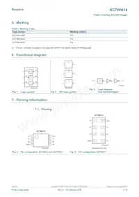 XC7WH14GD Datasheet Page 2