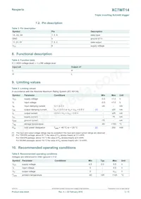 XC7WT14GD Datasheet Page 3