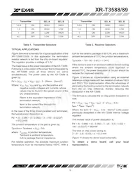 XRT3588CP-F數據表 頁面 9