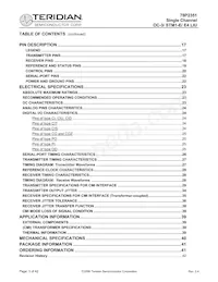 78P2351-IGTR/F Datasheet Pagina 3