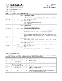 78P2351-IGTR/F Datasheet Page 22