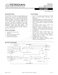 78P2352-IELR/F Datasheet Cover