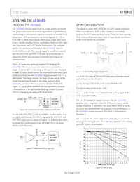 AD10465BZ Datenblatt Seite 13