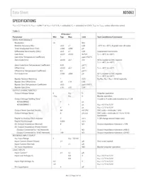 AD5063BRMZ-1-REEL7 Datasheet Page 3