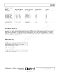 AD5300BRT-500RL7 Datasheet Page 13