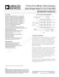 AD5306BRU-REEL7 Datasheet Cover