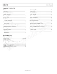 AD5310BRT-500RL7 Datasheet Page 2
