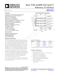 AD5316RBRUZ-RL7 Datasheet Copertura