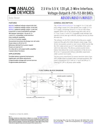 AD5321BRM-REEL7 Datasheet Cover