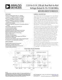 AD5323BRU-REEL7 Datenblatt Cover