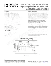 AD5340BRUZ-REEL Datasheet Cover