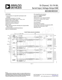 AD5361BCPZ Datasheet Cover