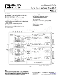 AD5370BCPZ-REEL7 Datenblatt Cover