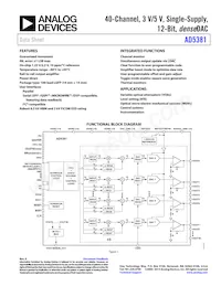 AD5381BSTZ-3-REEL Datenblatt Cover