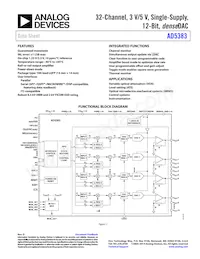 AD5383BSTZ-3 Datasheet Cover