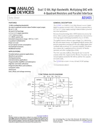 AD5405YCPZ-REEL7 Datasheet Cover