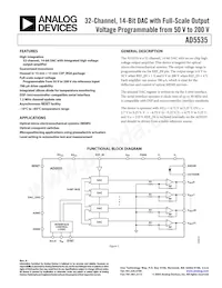 AD5535ABCZ Datasheet Cover