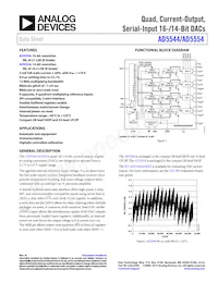 AD5544BCPZ-R2 Datenblatt Cover