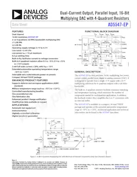 AD5547SRU-EP Datasheet Copertura