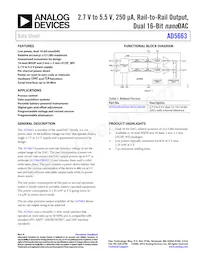 AD5663BCPZ-R2 Cover