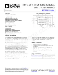 AD5664BCPZ-R2 Datasheet Copertura