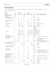 AD5675BCPZ-RL 데이터 시트 페이지 3