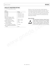 AD5680BCPZ-2500RL7 Datasheet Page 5
