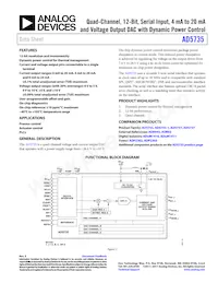 AD5735ACPZ-REEL7 Datenblatt Cover