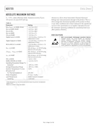 AD5755BCPZ-REEL7 Datasheet Page 12