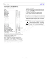 AD5770RBCBZ-RL7 Datasheet Page 9