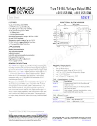AD5781BRUZ-REEL7 Datasheet Cover