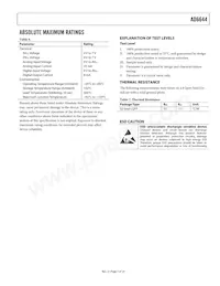 AD6644ASTZ-65 Datasheet Page 7