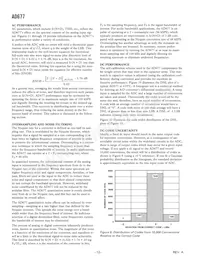 AD677KR-REEL數據表 頁面 12