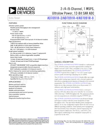 AD7091R-8BRUZ-RL7 Datasheet Copertura