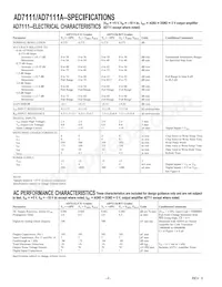 AD7111ACRZ-REEL Datasheet Page 2