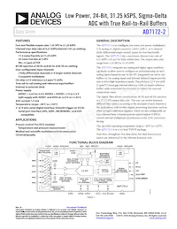 AD7172-2BRUZ-RL7 Datasheet Cover