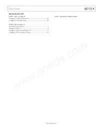 AD7172-4BCPZ-RL7 Datasheet Page 3