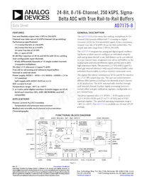 AD7175-8BCPZ-RL Datasheet Cover