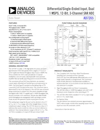 AD7265BCPZ-REEL Datasheet Cover