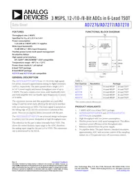 AD7278ARMZ-RL Datasheet Cover