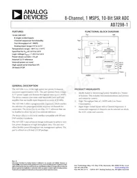 AD7298-1BCPZ-RL Datasheet Copertura