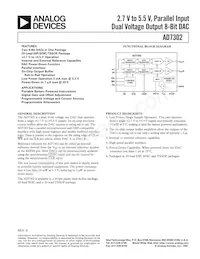 AD7302BR-REEL7 Datasheet Cover