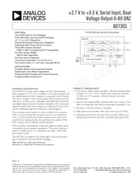 AD7303BRM-REEL7 Datasheet Cover