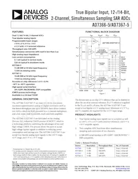 AD7366BRUZ-5-RL7 Datasheet Cover