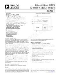 AD7450ARZ-REEL Datasheet Cover